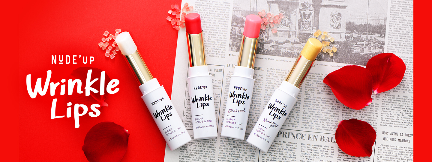 NUDE' UP Wrinkle Lips（ヌードアップ リンクルリップス）イメージ画像01